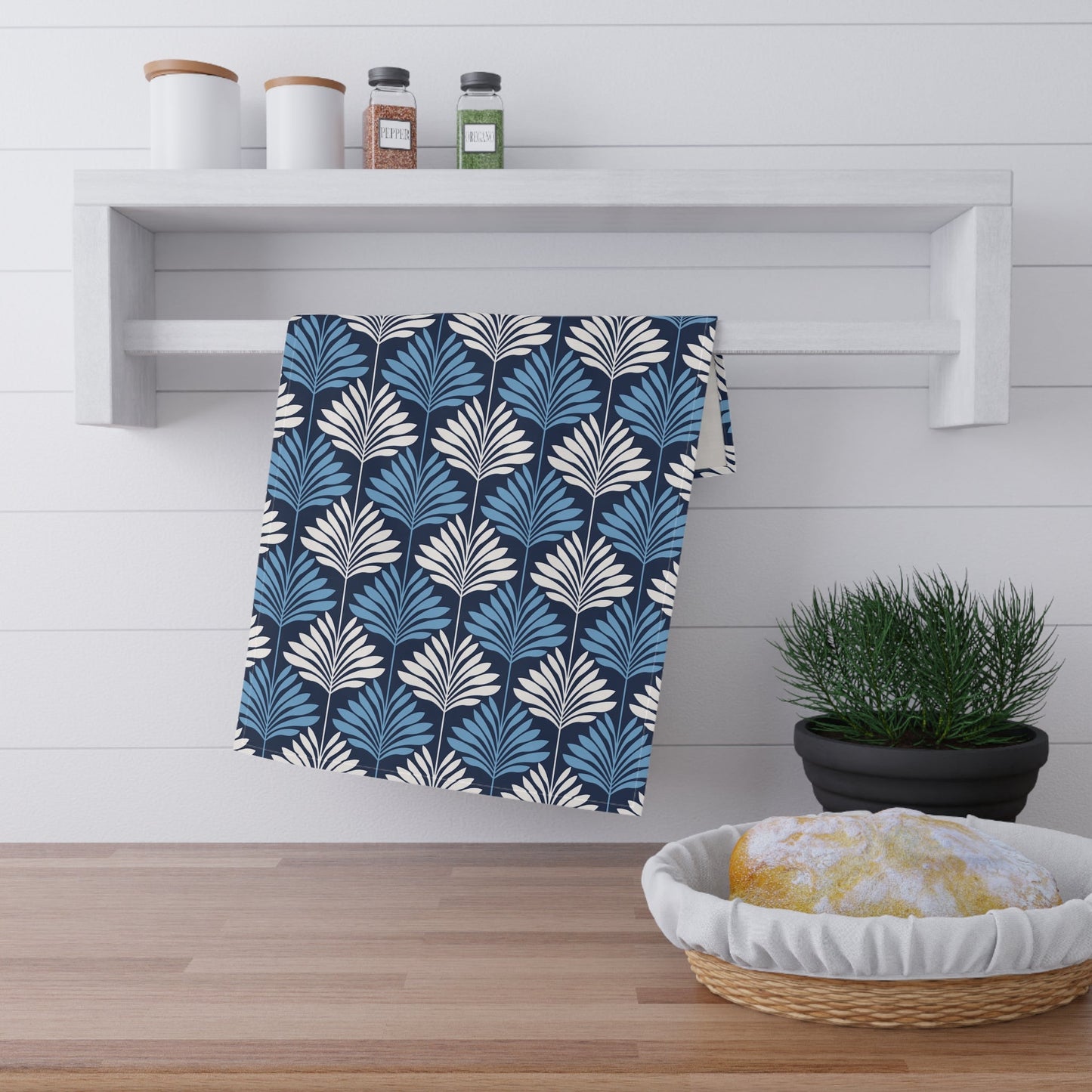 Tea Towels | Light Blue & White | Deco