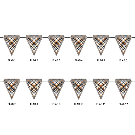 Flag Garland | Princeton, New Jersey | Tartan