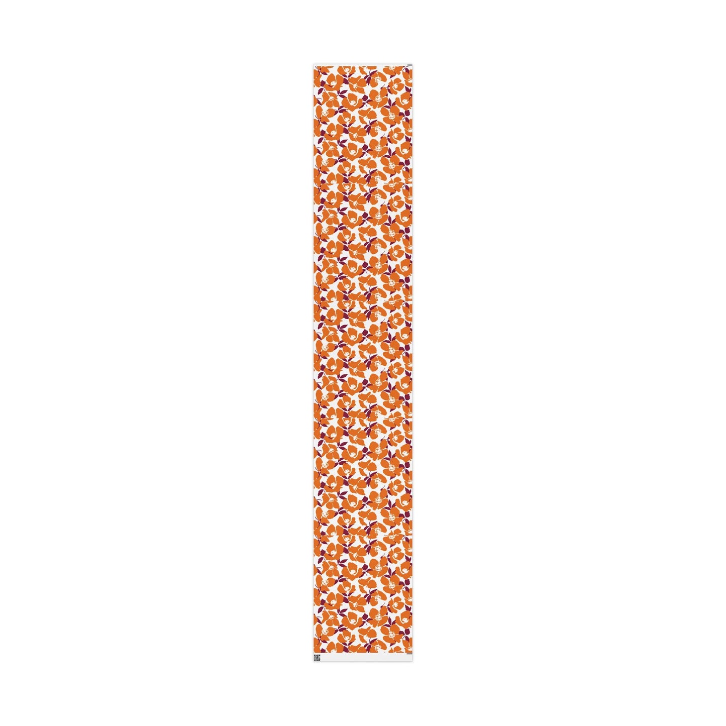 Gift Wrap | Maroon & Orange | Poppy