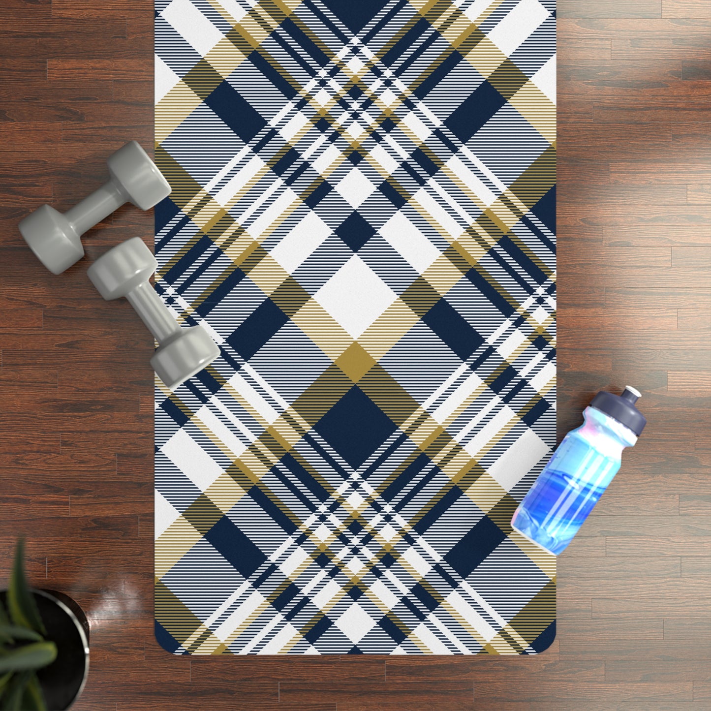 Yoga Mat | Notre Dame, Indiana | Tartan