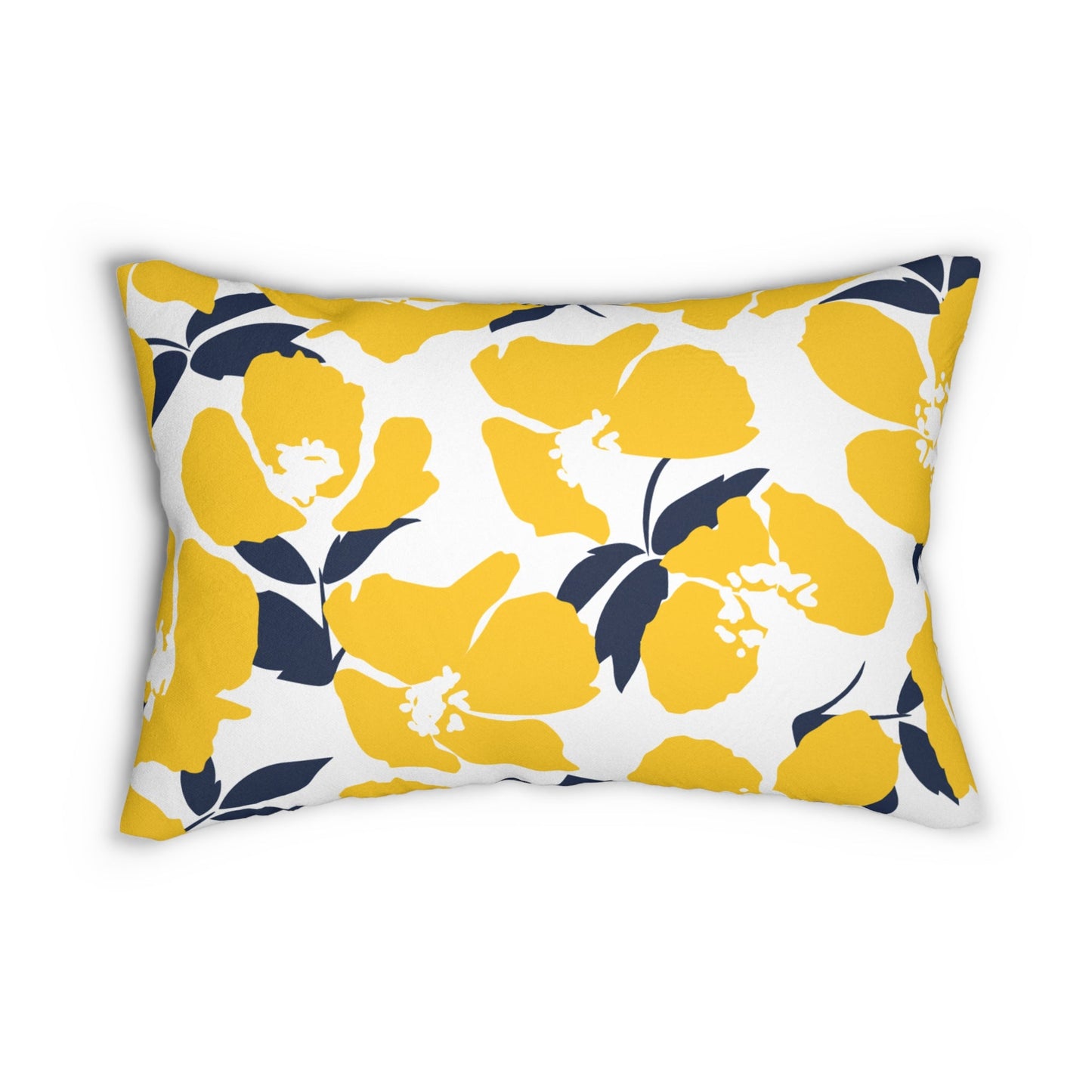 Pillow | Yellow & Blue | Poppy
