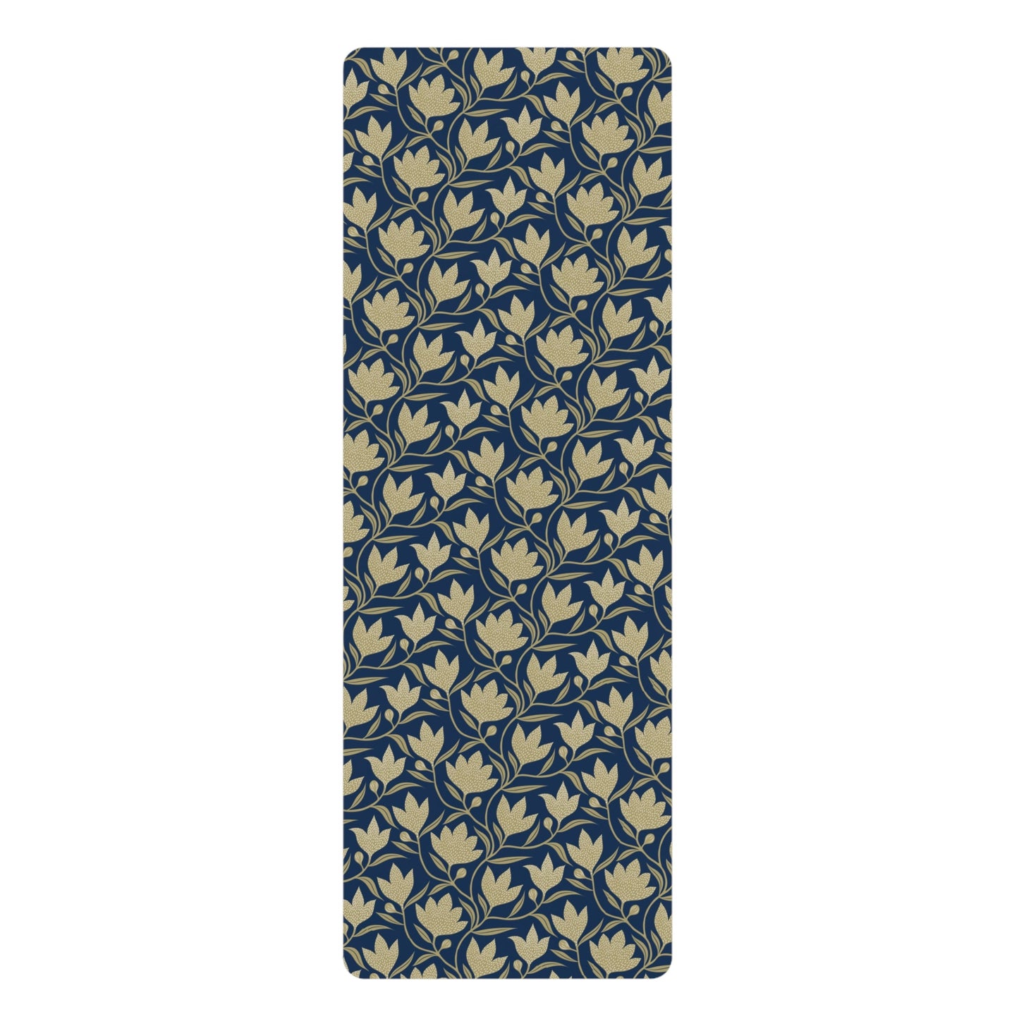 Yoga Mat | Blue & Gold | Magnolia