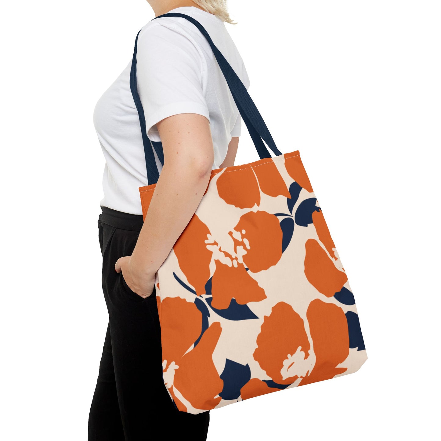 Tote Bag | Auburn, AL | Poppy