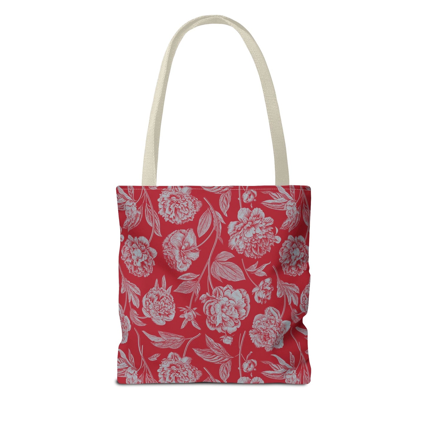 Totes | Red & Gray | Peony