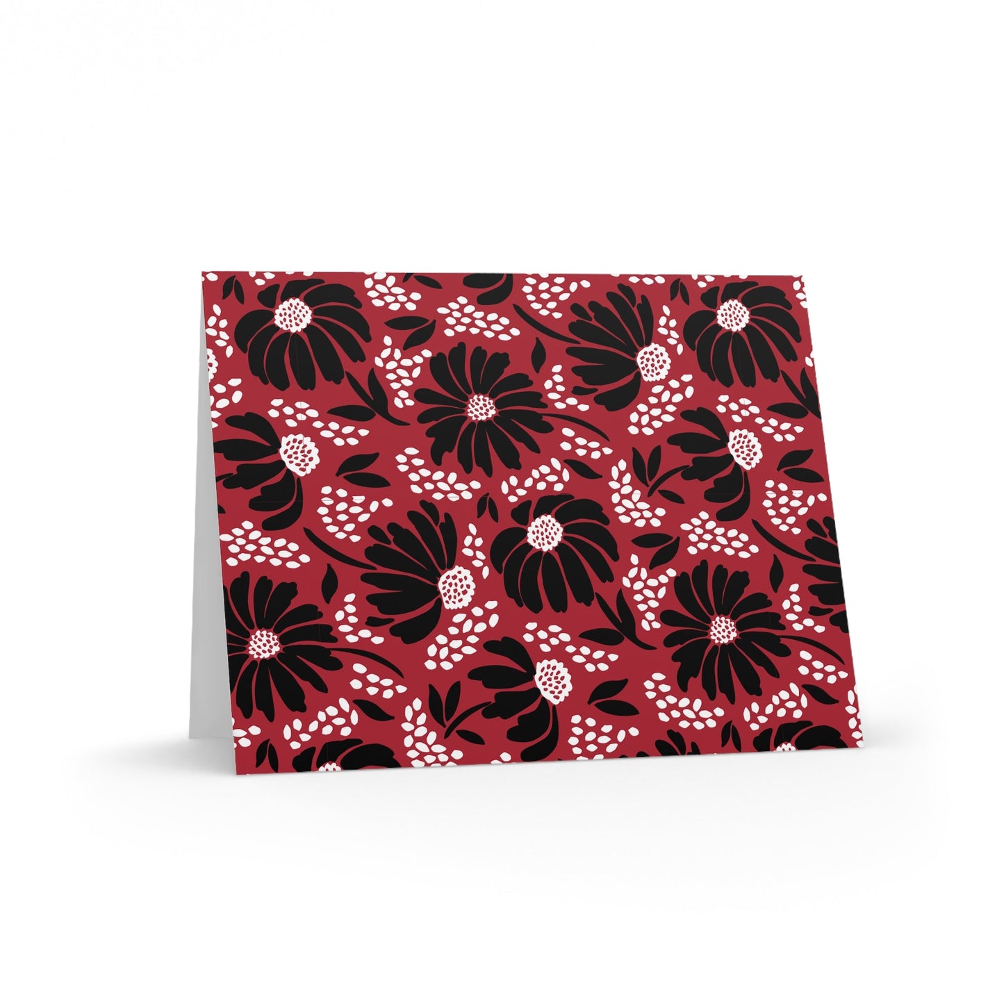 Notecards Set | Red & Black | Bellis