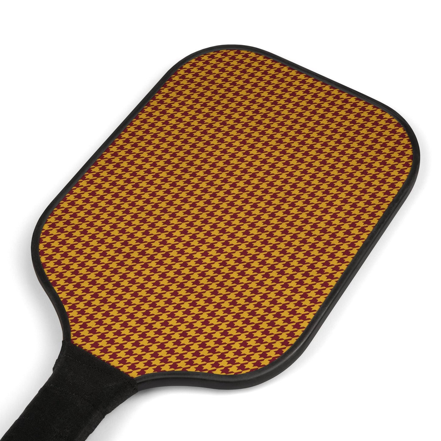 Pickleball Paddle Kit | Red & Yellow | Houndstooth