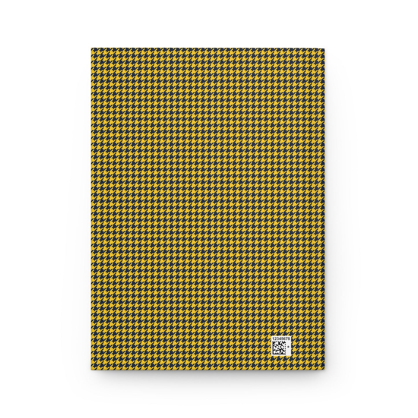 Journal | Yellow & Blue | Houndstooth