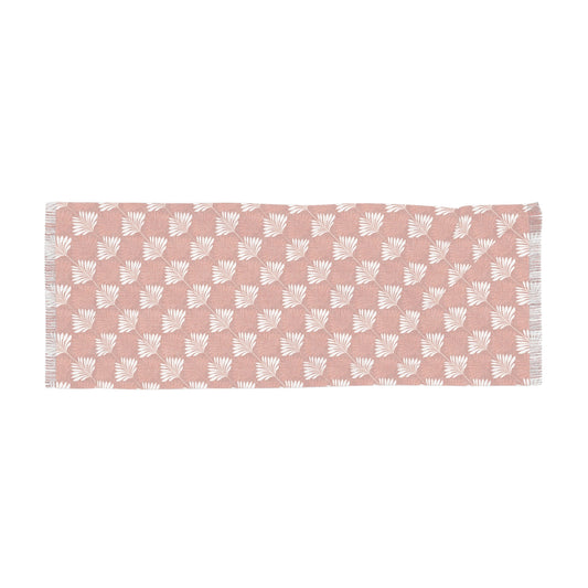 Scarf | Dark Orange & White | Deco
