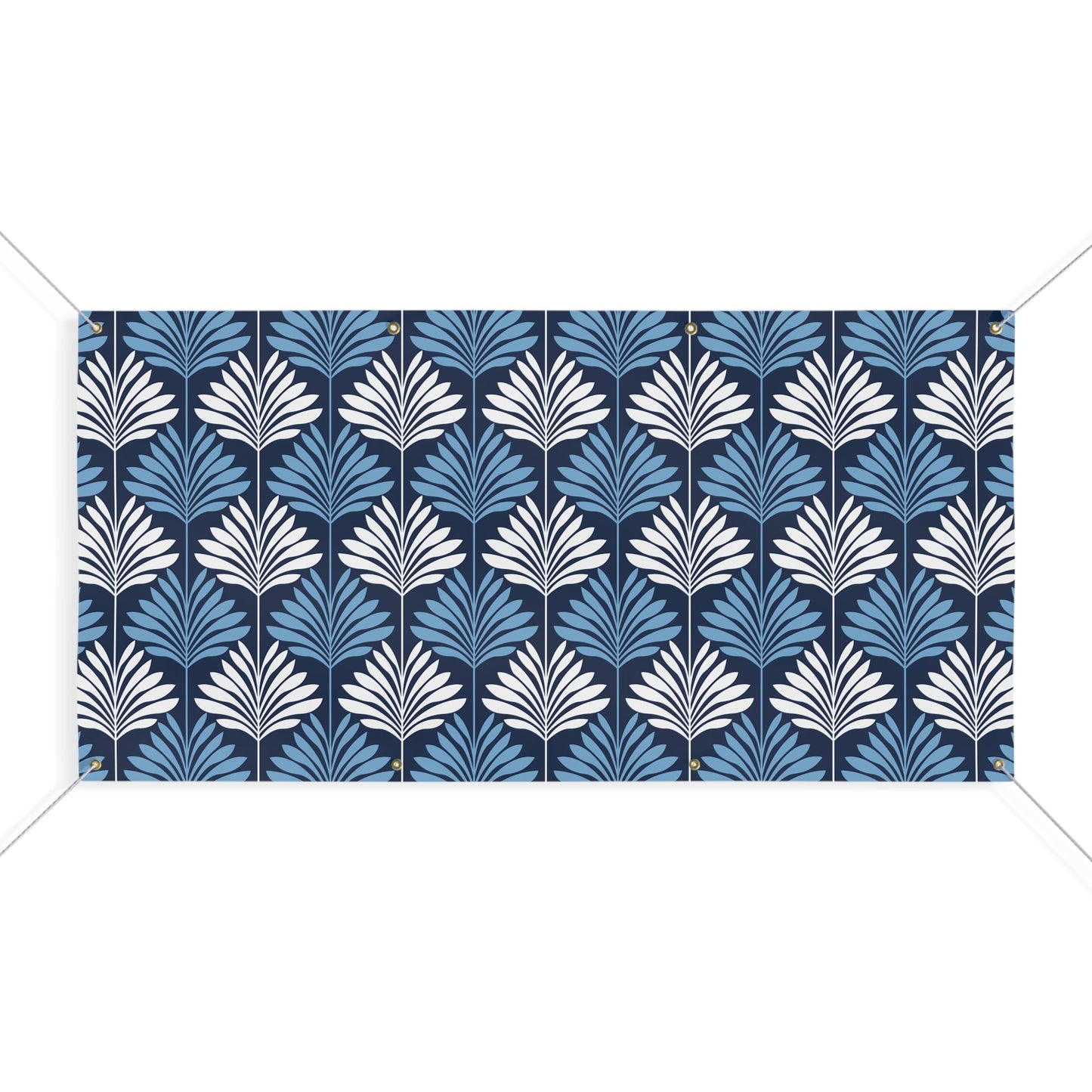 Banner | Light Blue & White | Deco