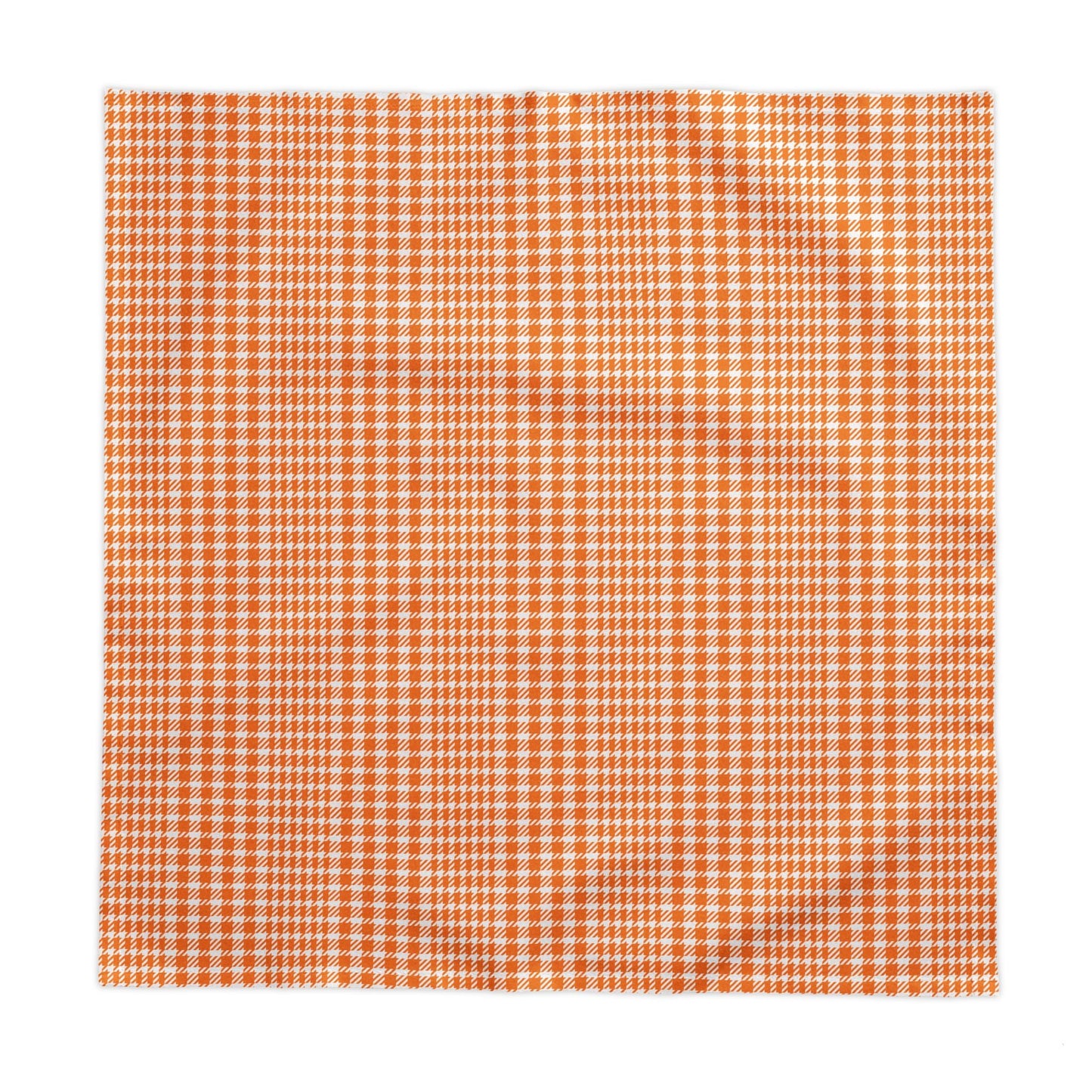 Tablecloth | Orange & White | Tweed