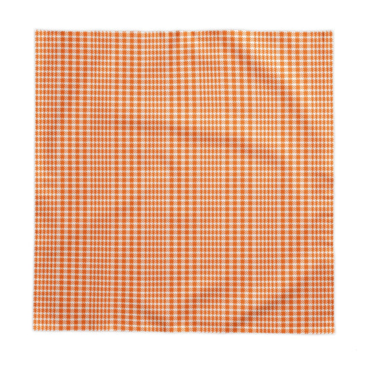 Tablecloth | Orange & White | Tweed