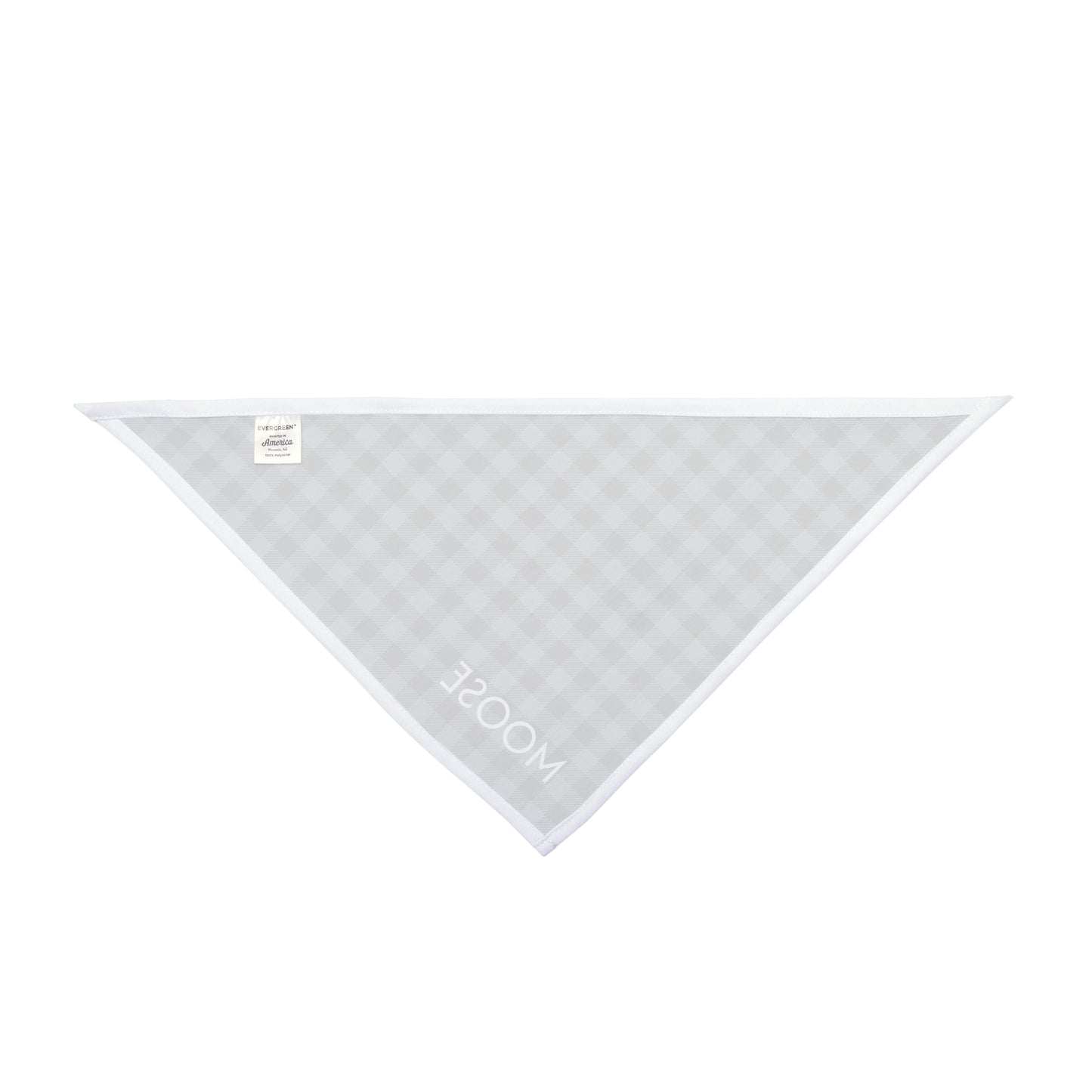 Pet Bandana- Personalized | Navy & White | Gingham