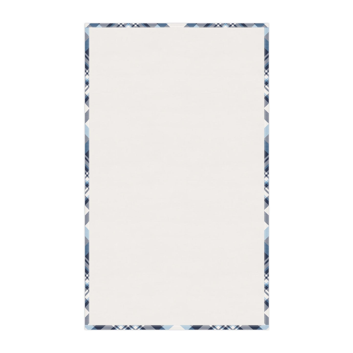 Tea Towels | Light Blue & White | Tartan