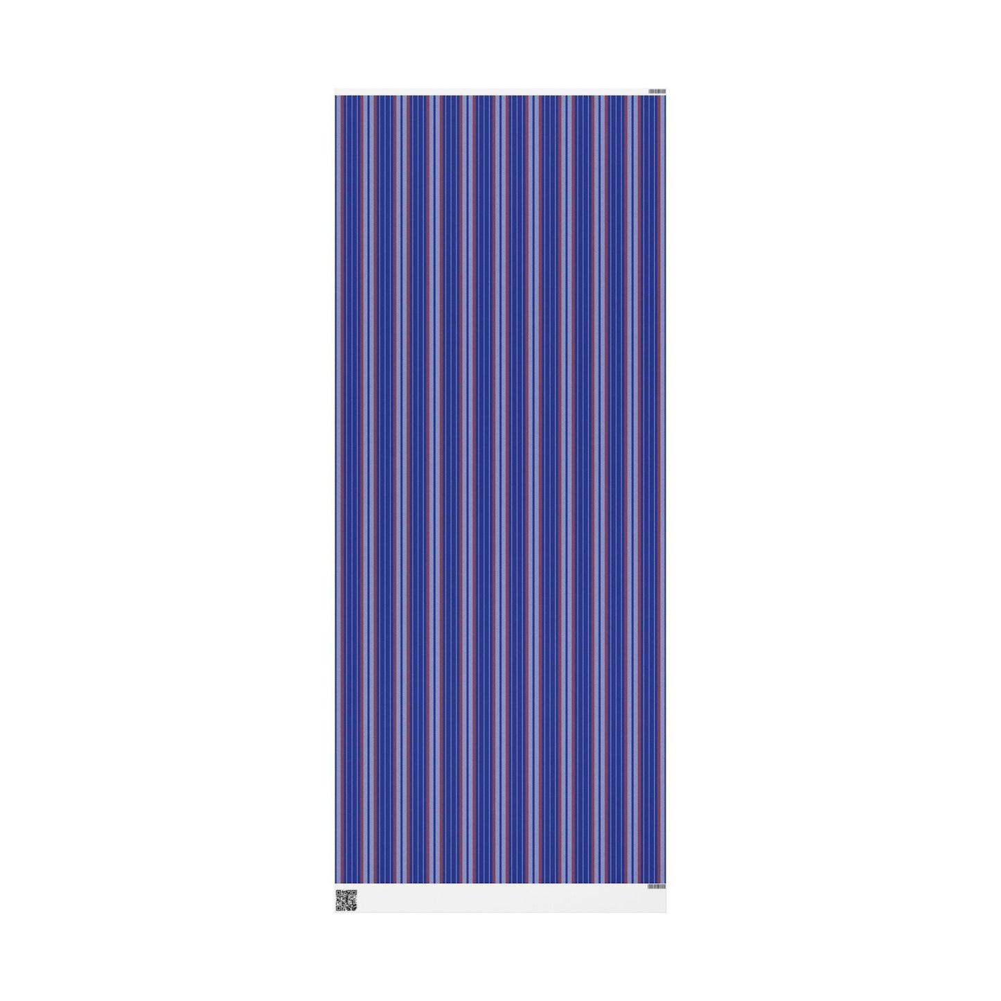 Gift Wrap | Bright Blue & Orange | Stripe