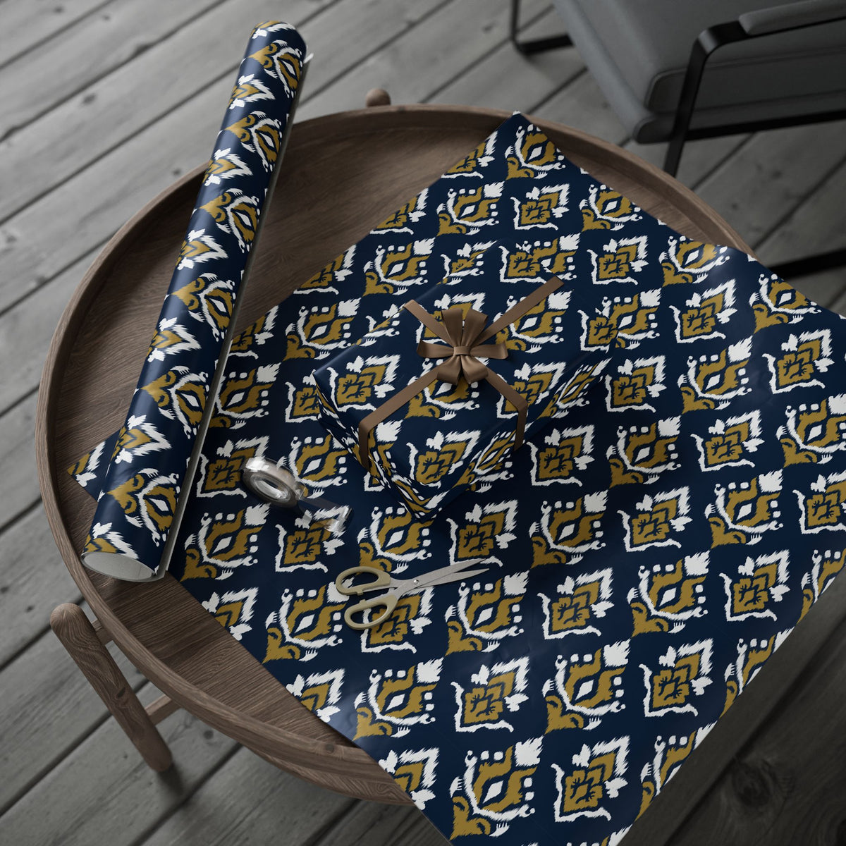 Gift Wrap | Notre Dame, Indiana | Ikat