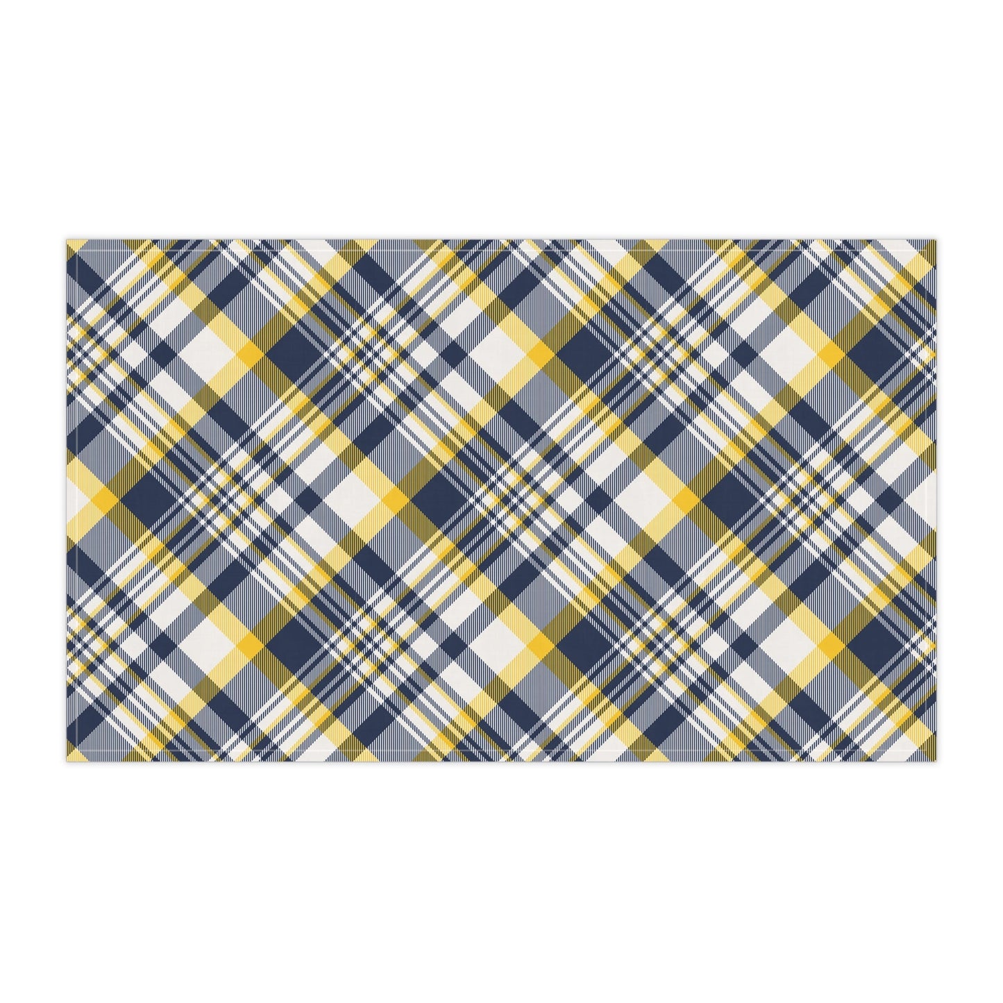 Tea Towels | Yellow & Blue | Tartan