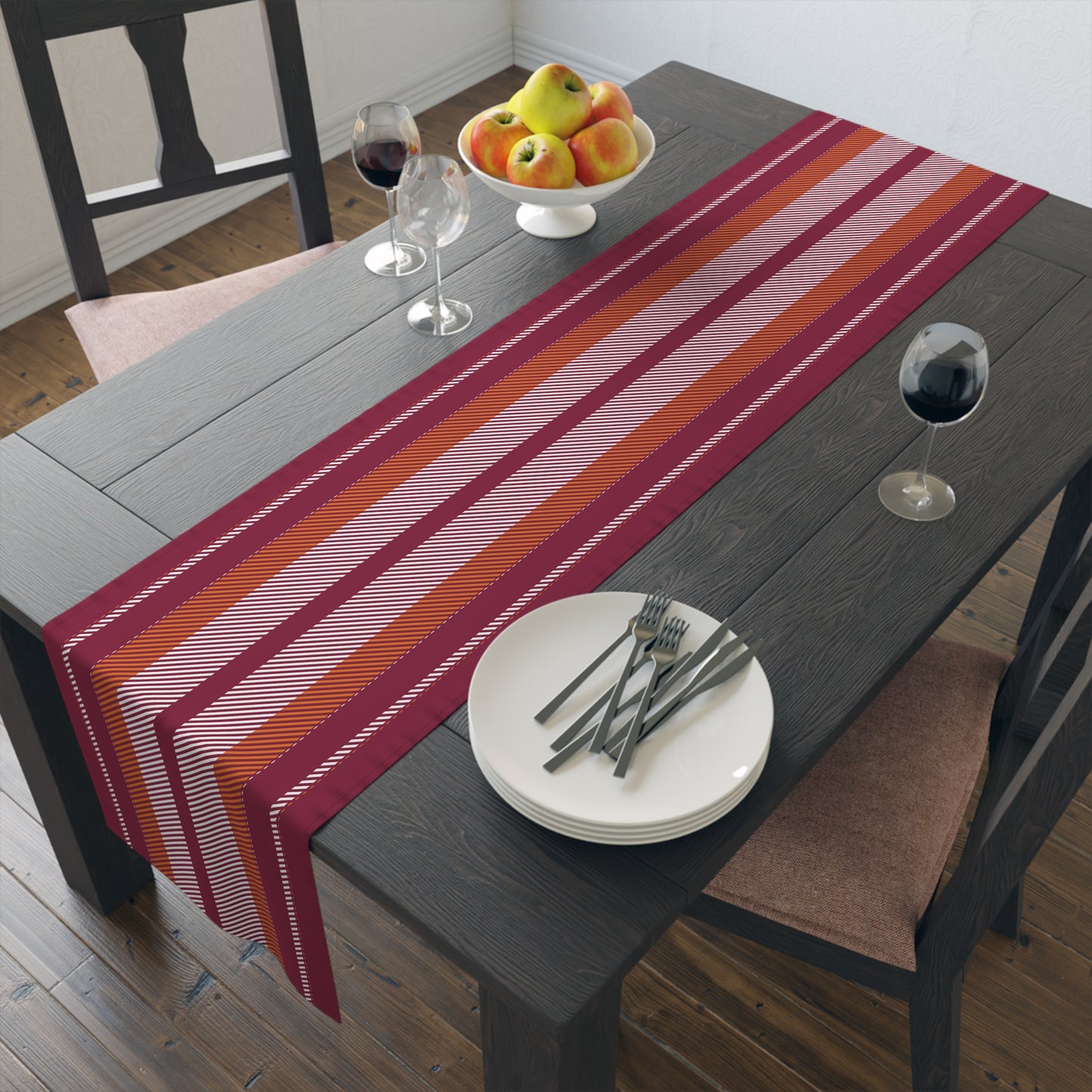 Table Runner | Blacksburg, Virginia | Stripe