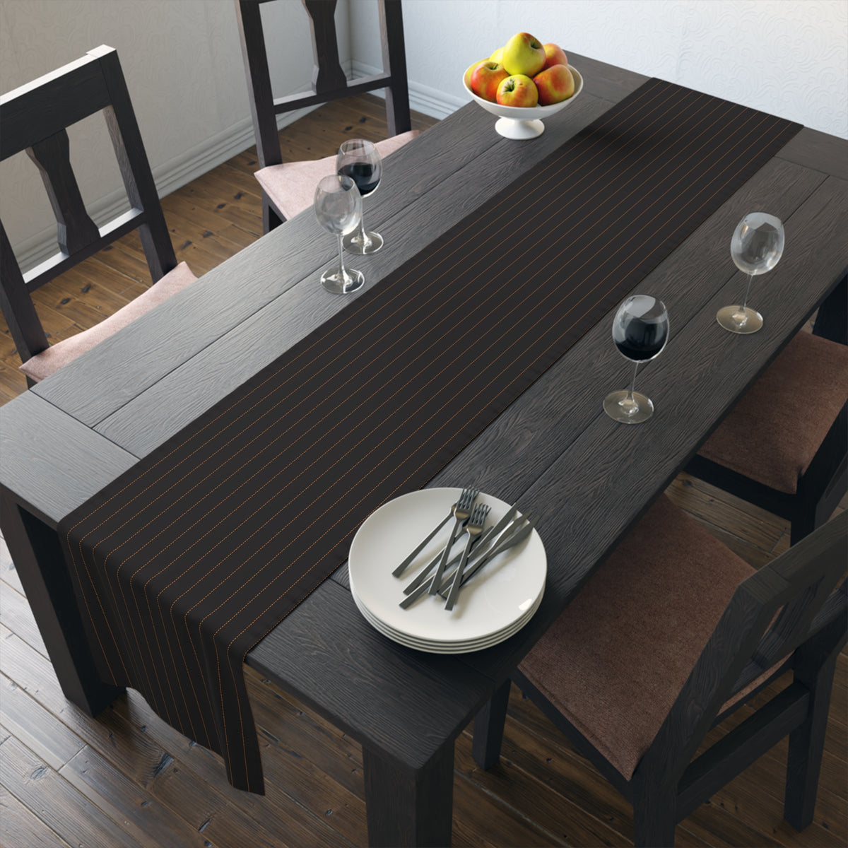 Table Runner | Princeton, New Jersey | Pinstripe