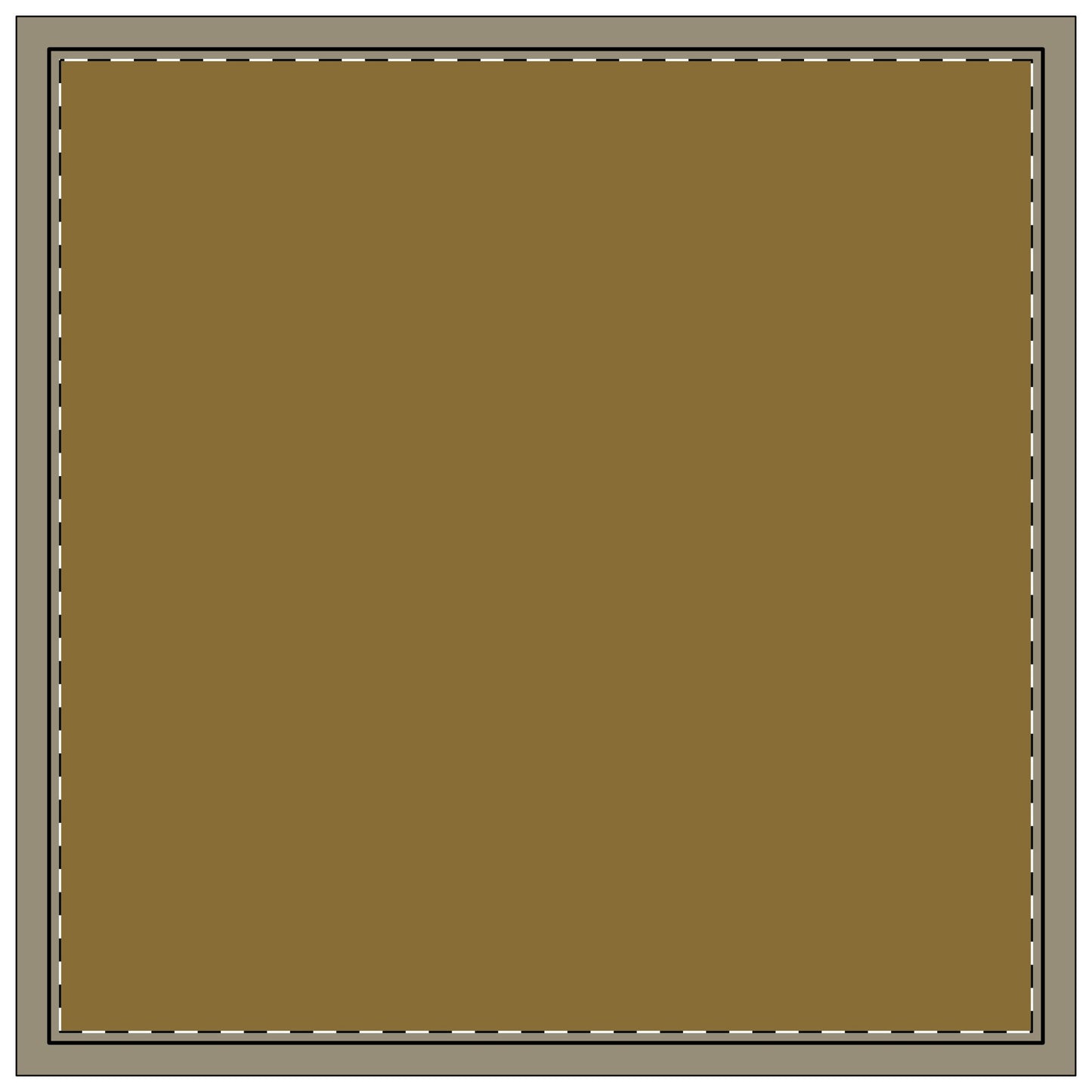 Napkin 4-set | Winston Salem, North Carolina | Light (Gold)