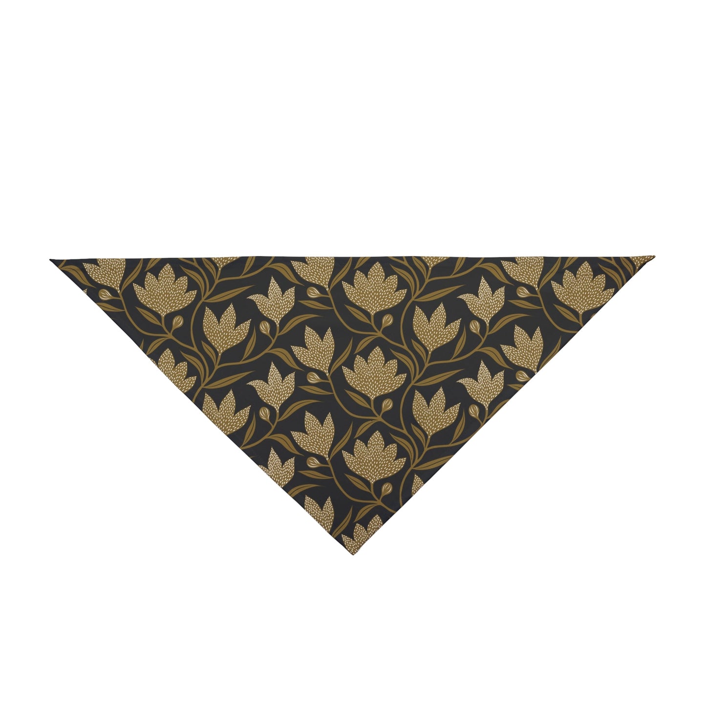 Pet Bandana | Black & Gold | Magnolia