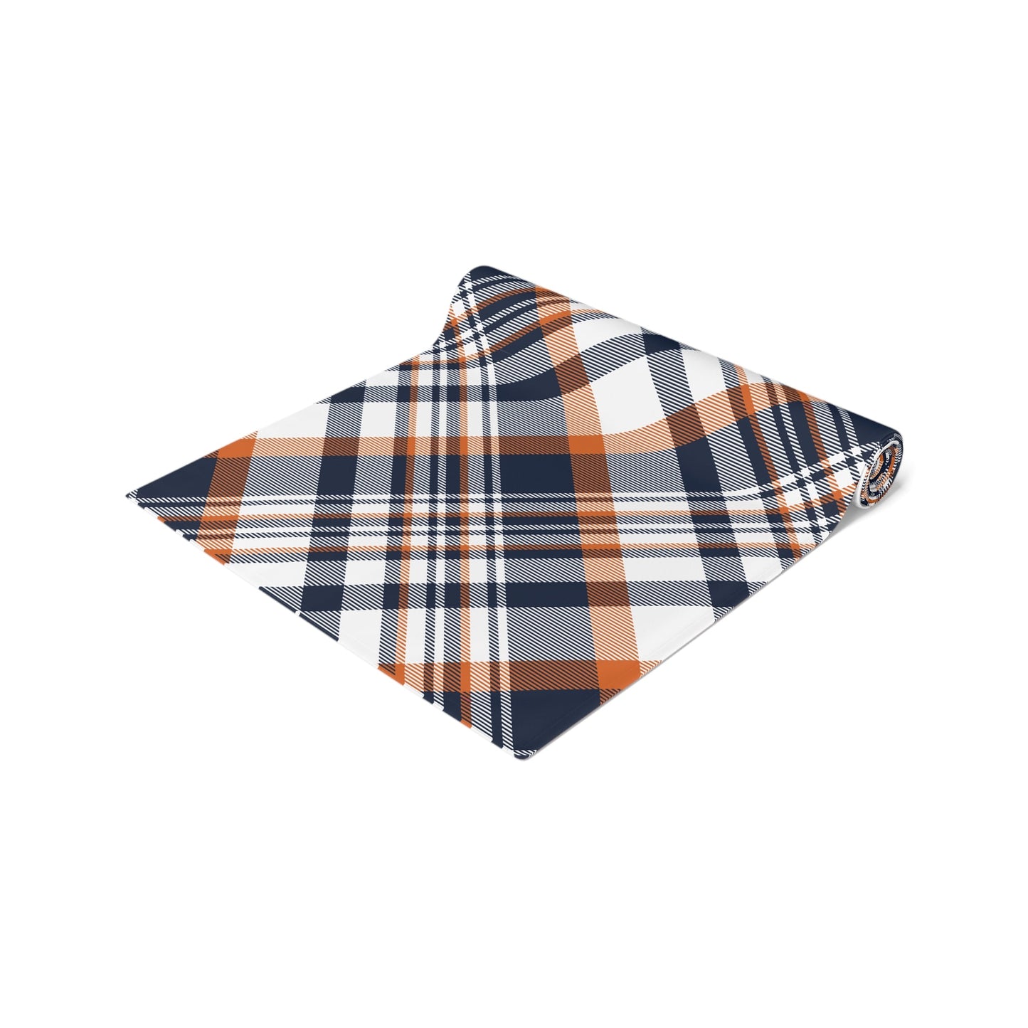 Table Runner | Orange & Blue | Tartan