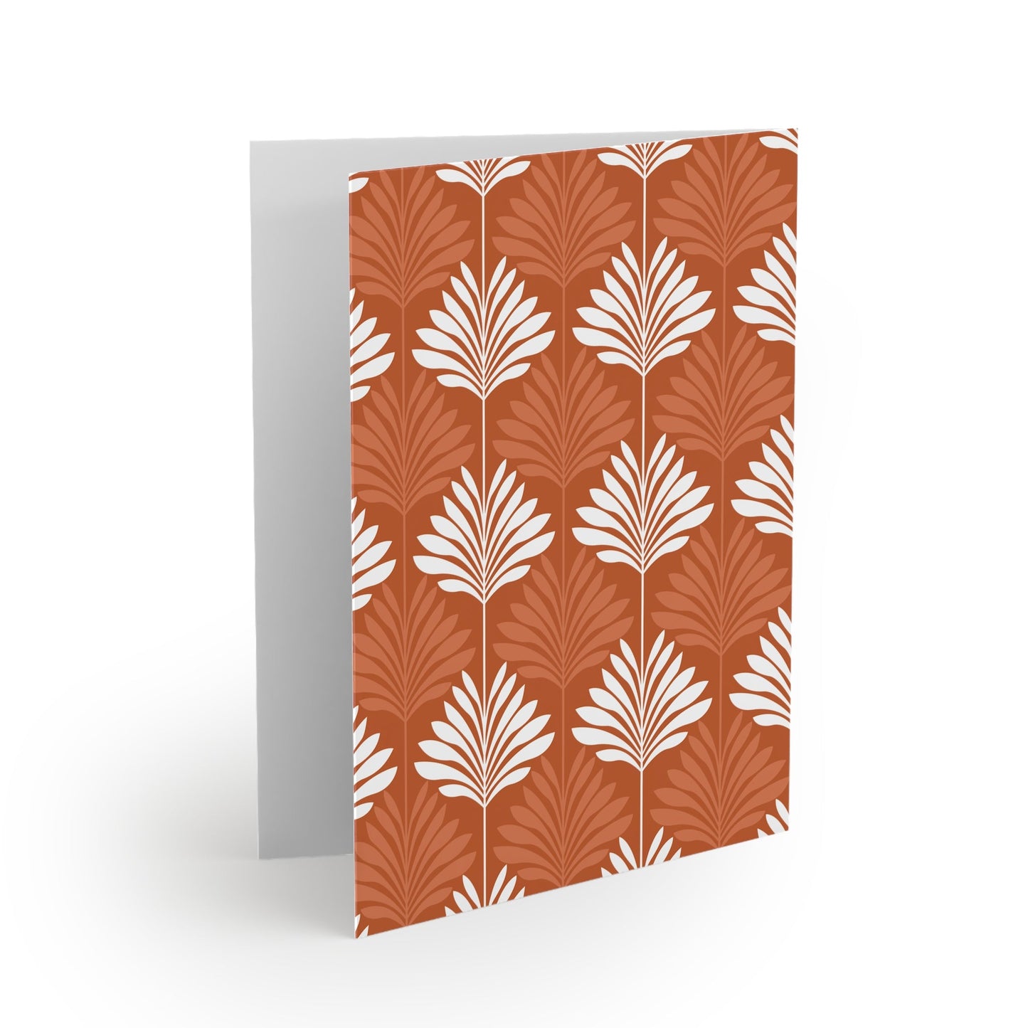 Notecards | Dark Orange & White | Deco