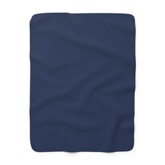 Sherpa Fleece Blanket | Charlottesville, Virginia | Dark