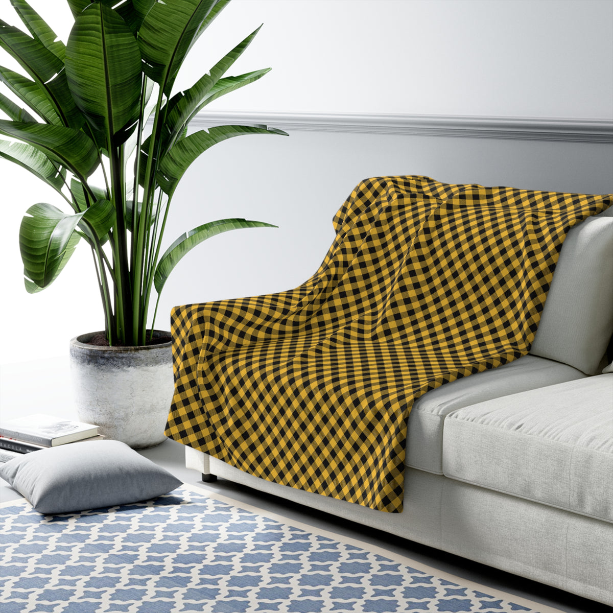 Sherpa Blanket | Kennesaw, Georgia | Gingham