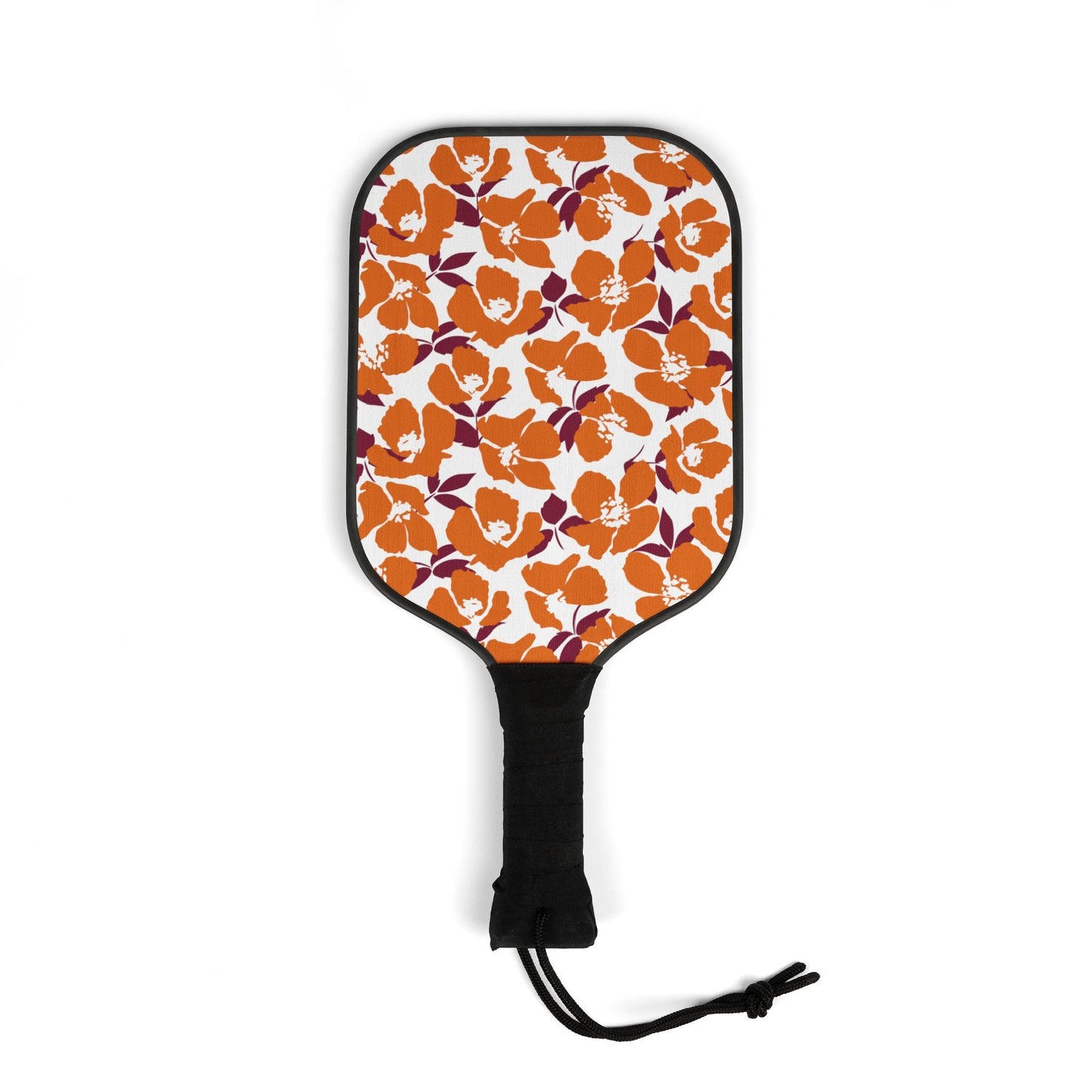 Pickleball Paddle Kit | Maroon & Orange | Poppy