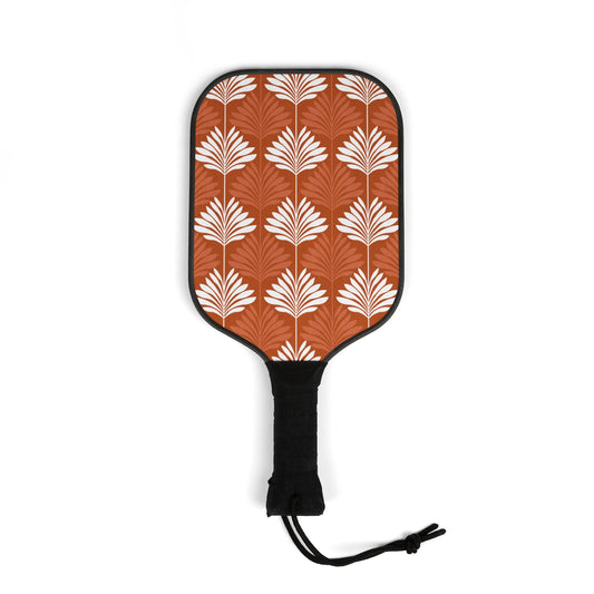 Pickleball Paddle Kit | Dark Orange & White | Deco