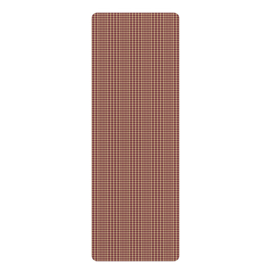 Yoga Mat | Maroon & Gold | Tweed