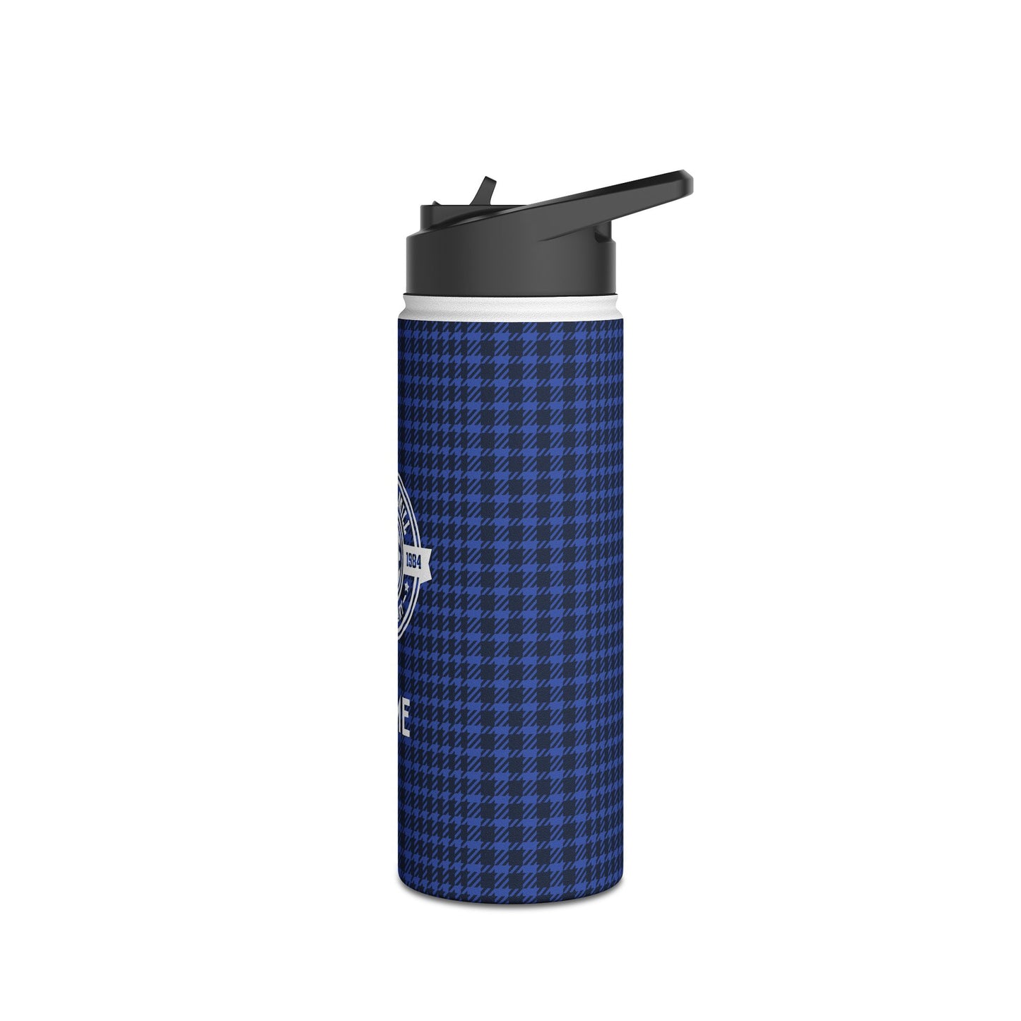 Insulated Water Bottle | Greyhounds | Blue Tartan