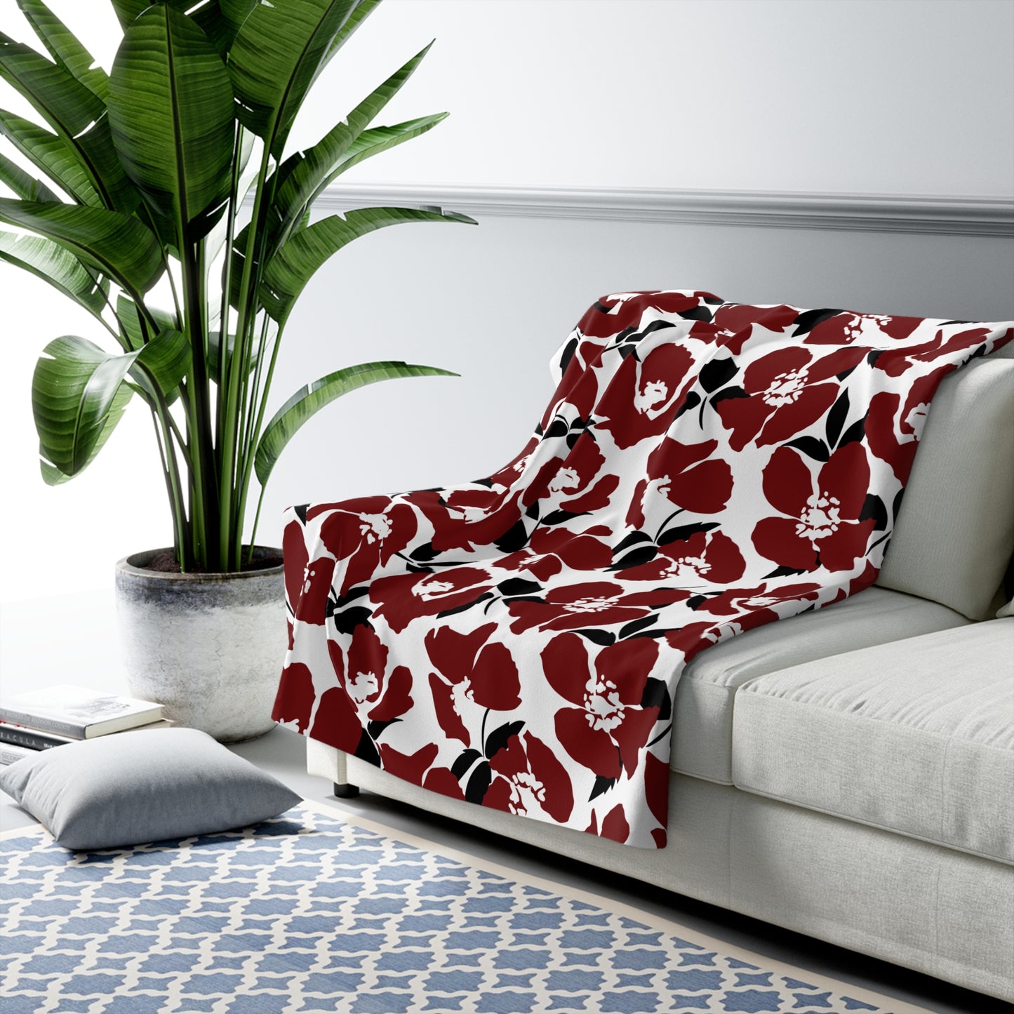 Sherpa Blanket | Columbia, South Carolina | Poppy