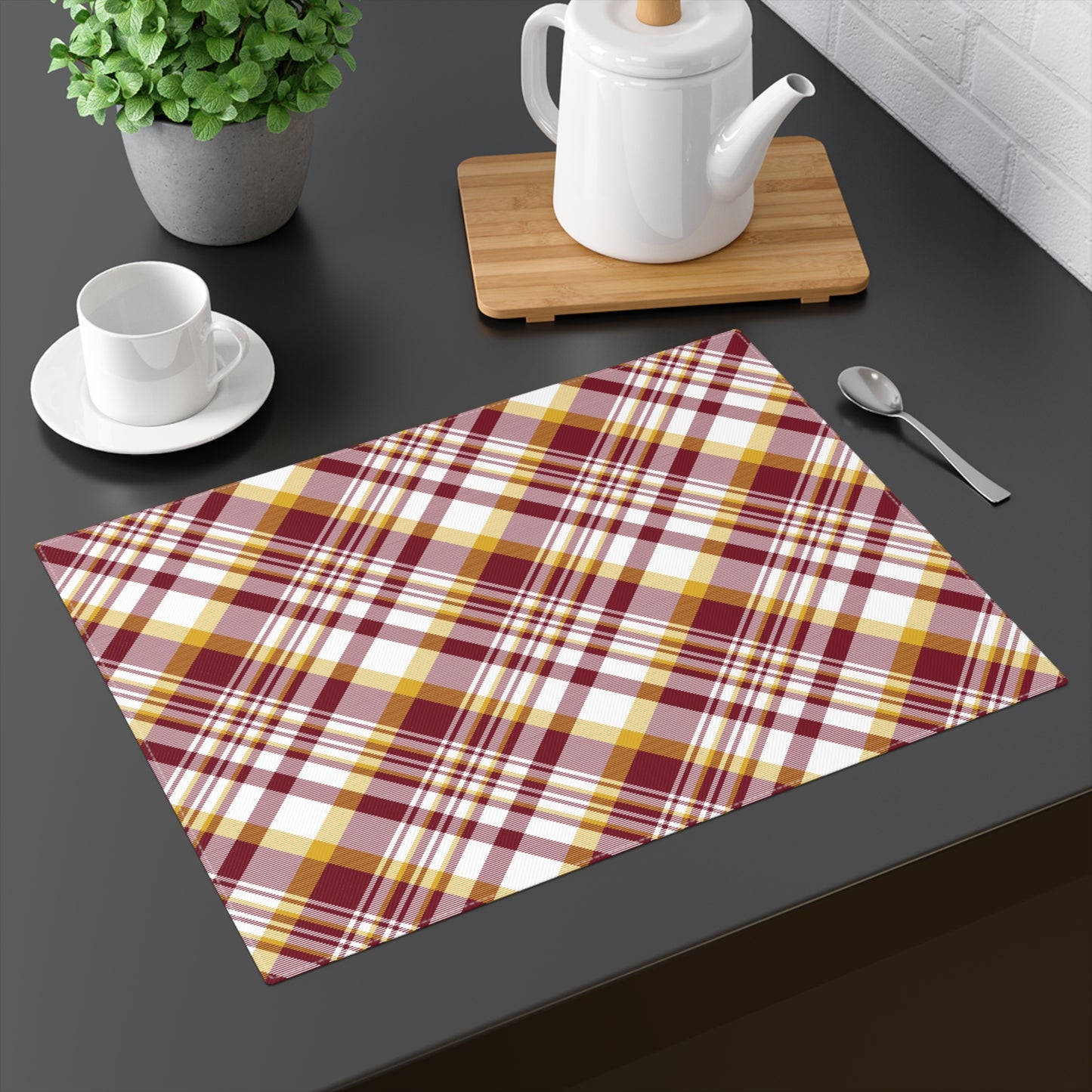 Placemat | Los Angeles, California | Tartan