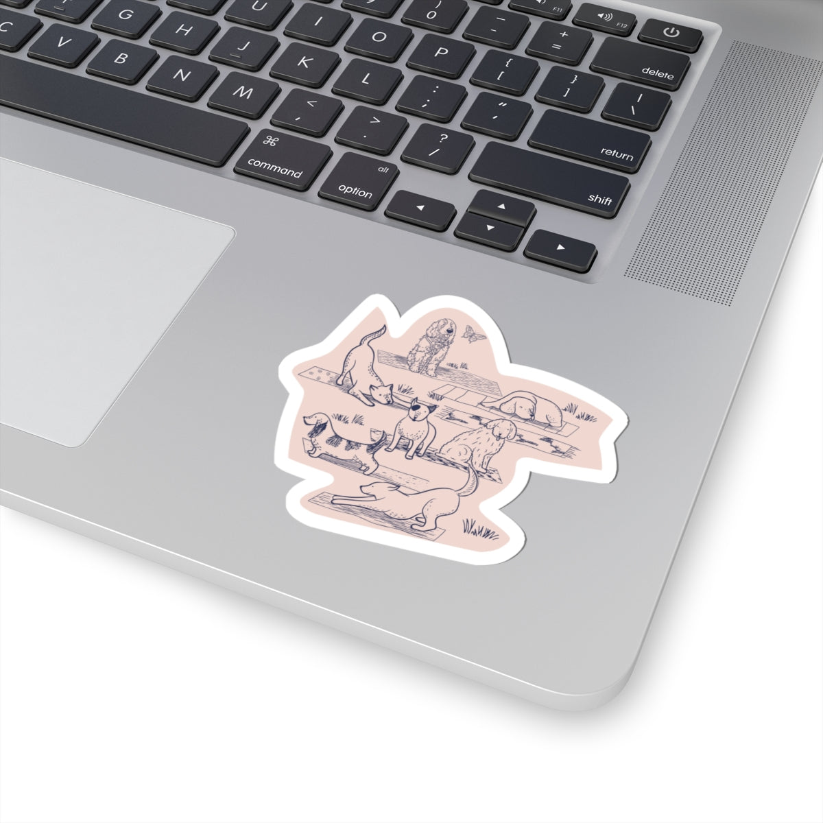 NYP Sticker | Dog Yoga | Color