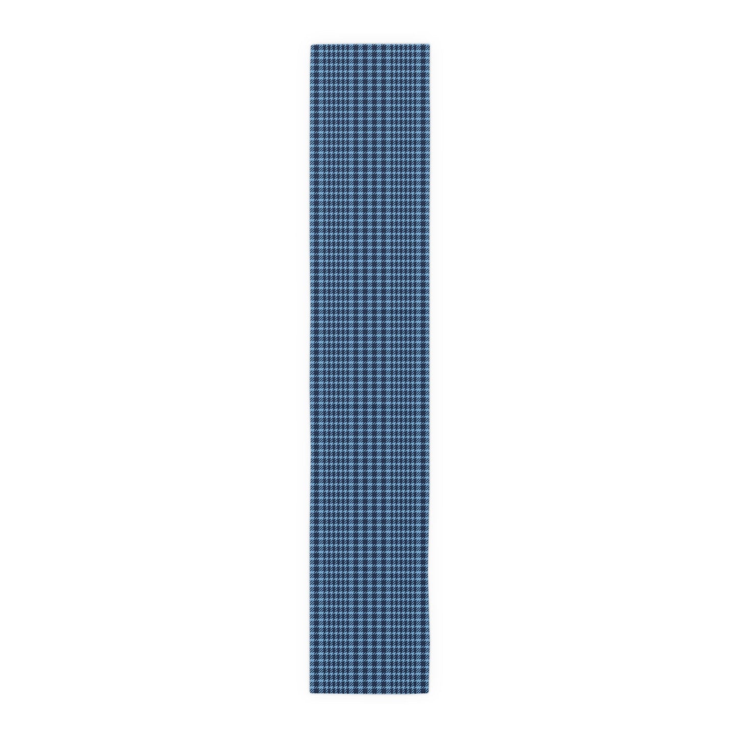 Table Runner | Light Blue & White | Tweed