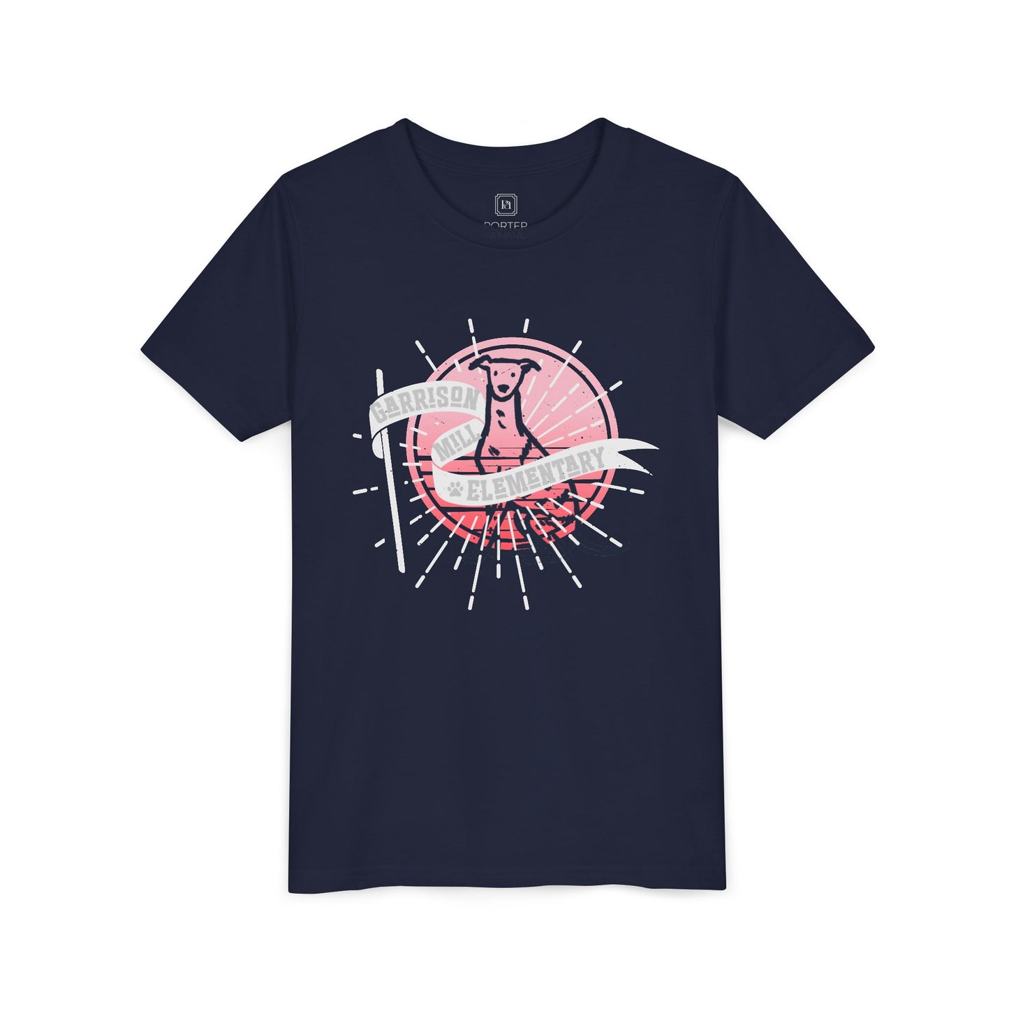 Youth Tee | Greyhounds | Pink Burst