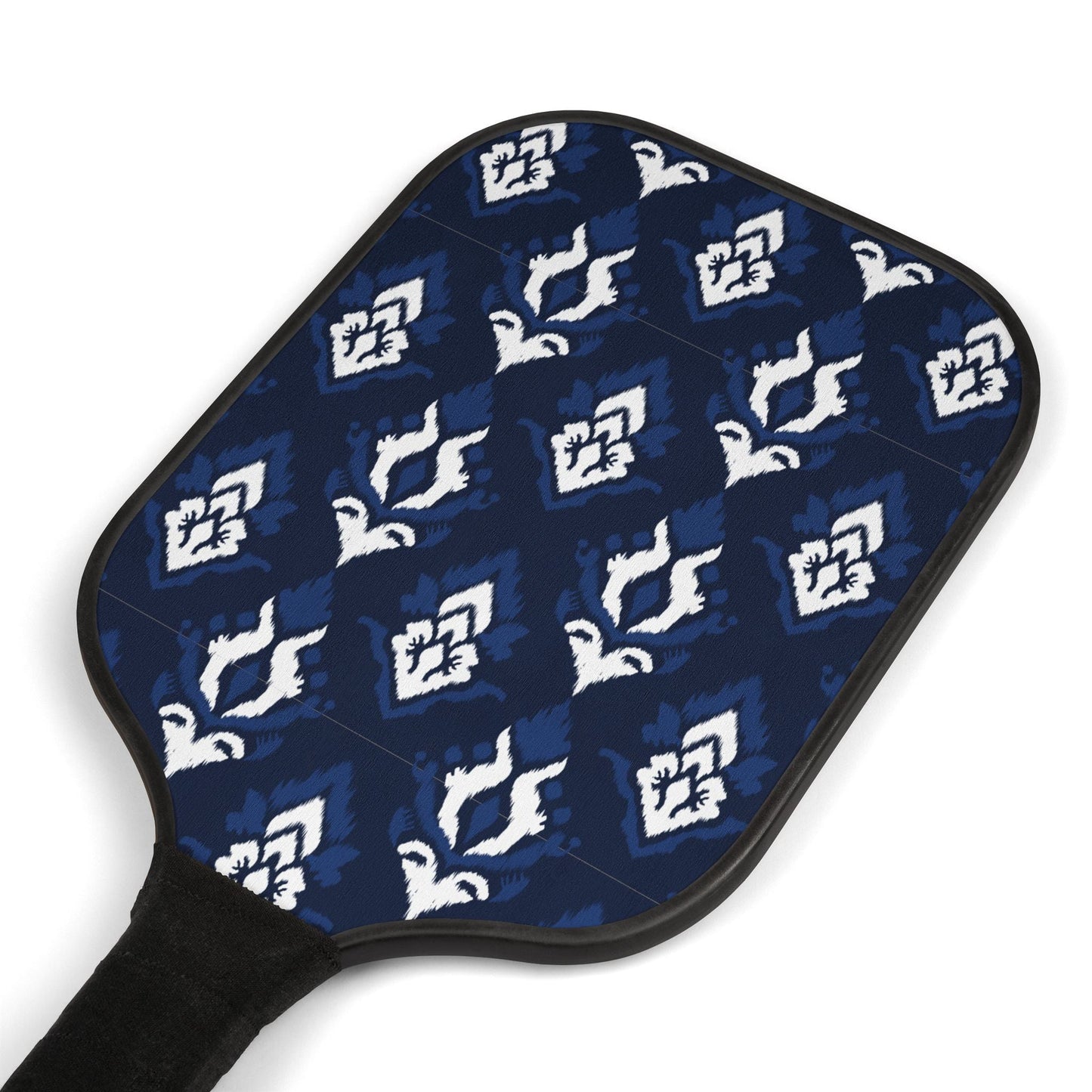 Pickleball Paddle Kit | Navy & White | Ikat