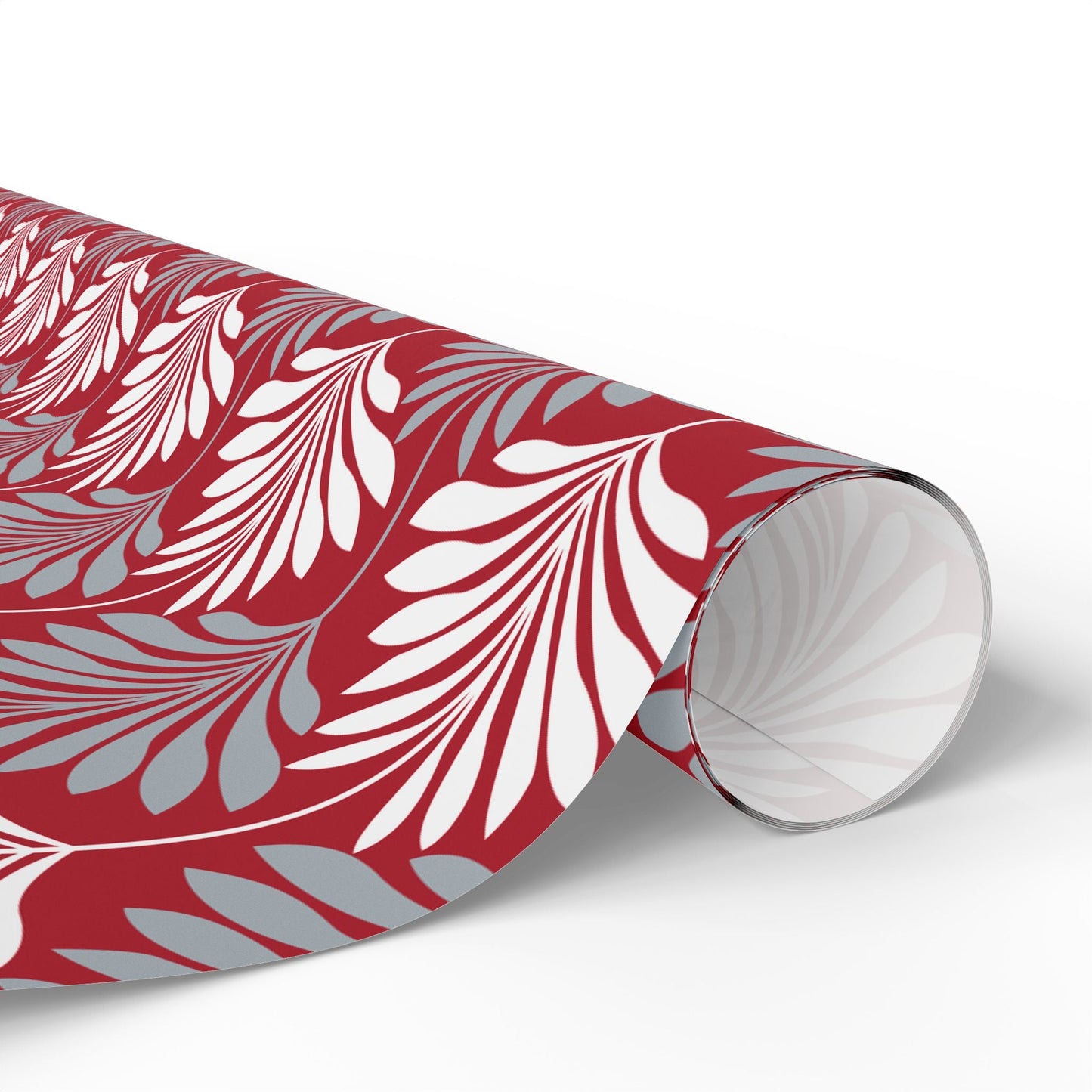 Gift Wrap | Red & Gray | Deco