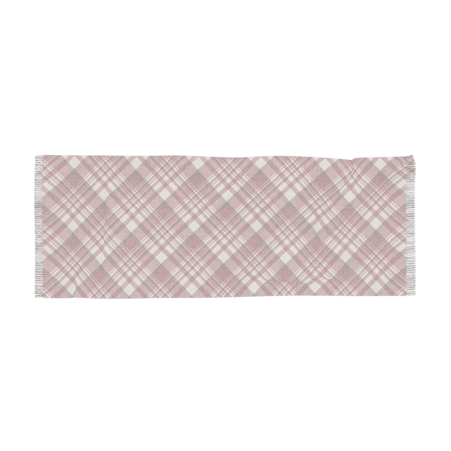 Scarf | Maroon & White | Tartan