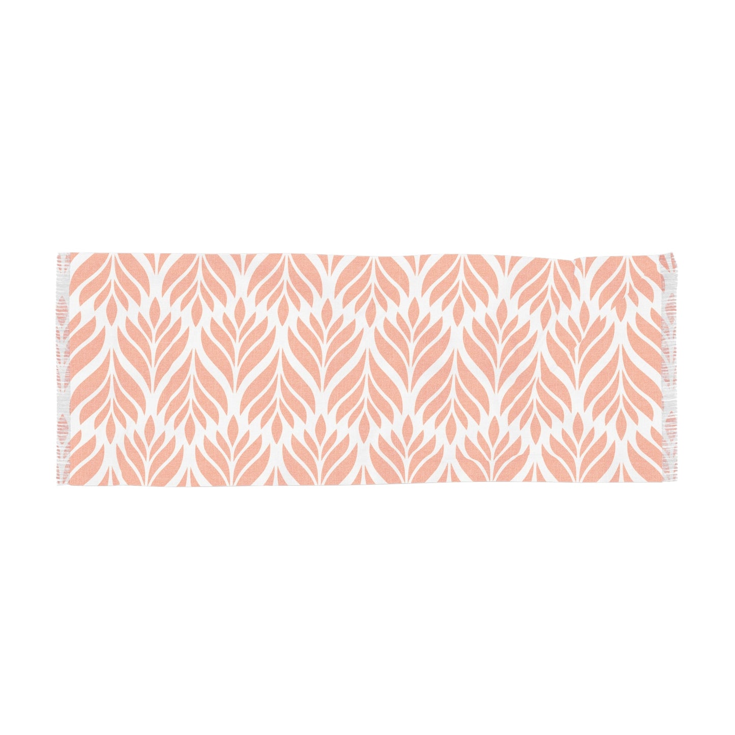 Scarf | Orange & White | Palm