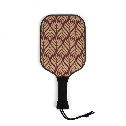 Pickleball Paddle Kit | Maroon & Gold | Palm