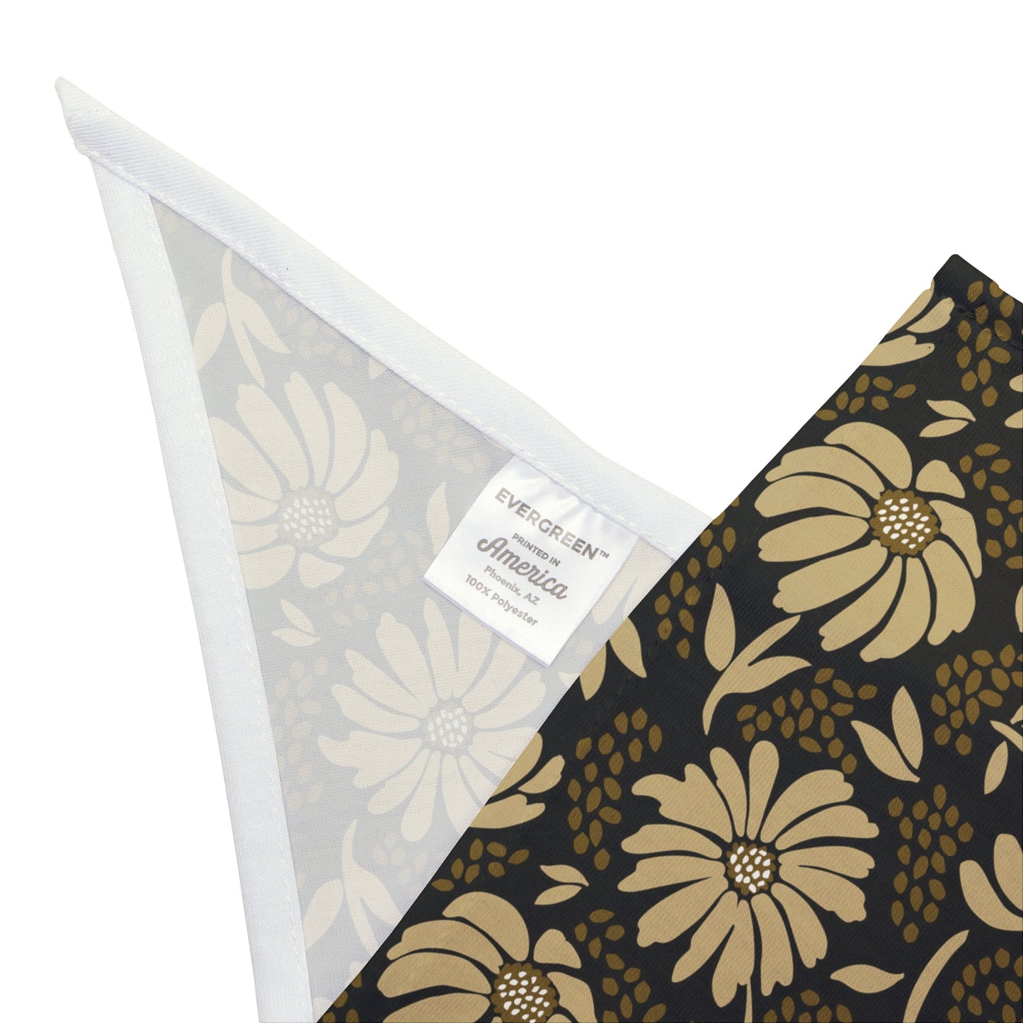Pet Bandana | Black & Gold | Bellis