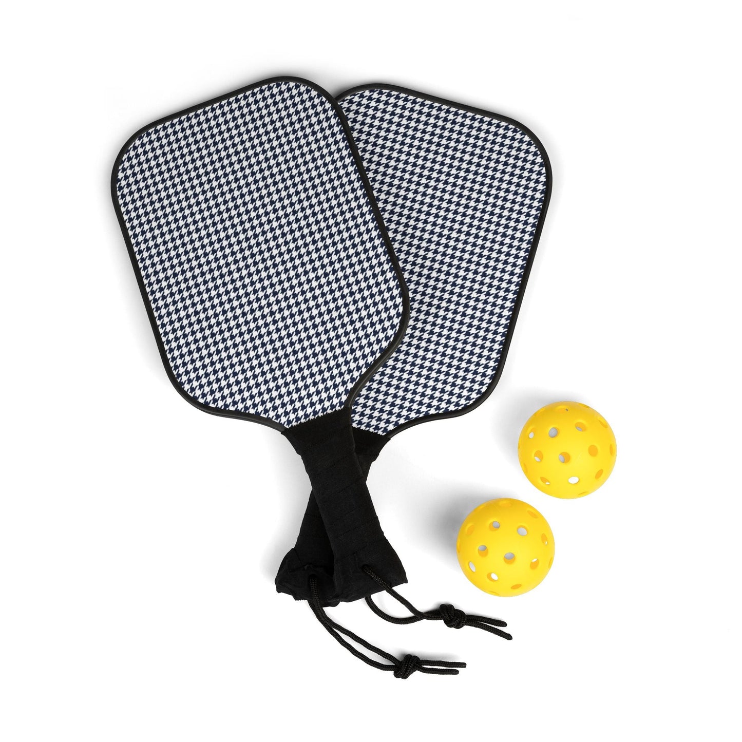 Pickleball Paddle Kit | Navy & White | Houndstooth