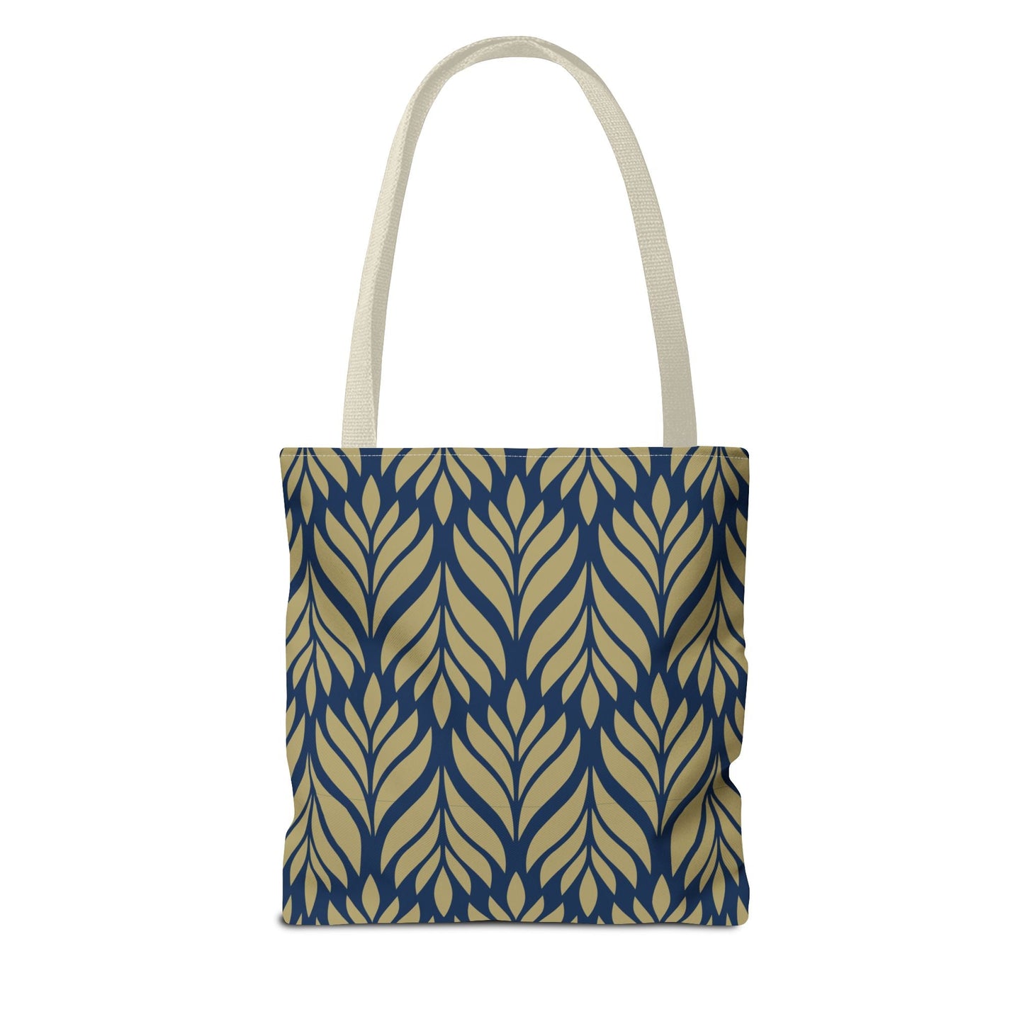 Tote Bag | Blue & Gold | Palm