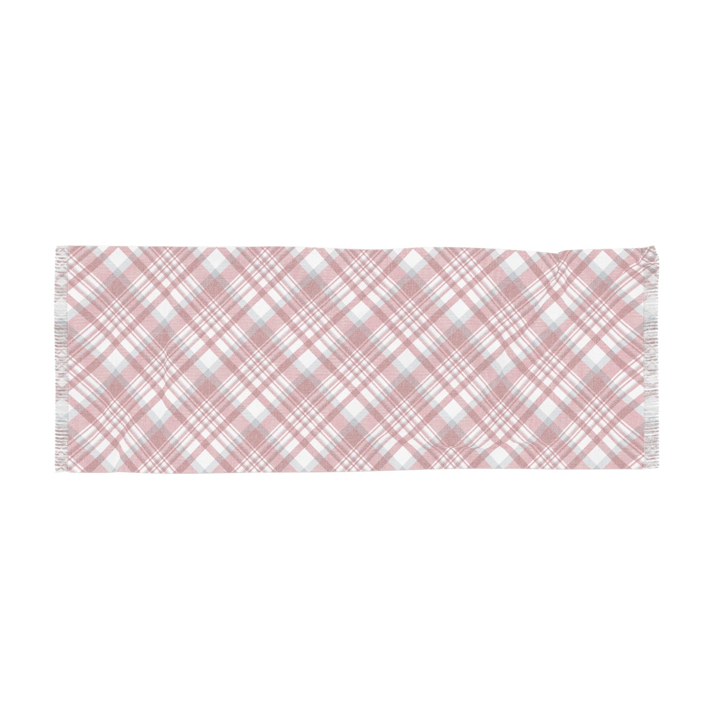 Scarf | Red & Gray | Tartan