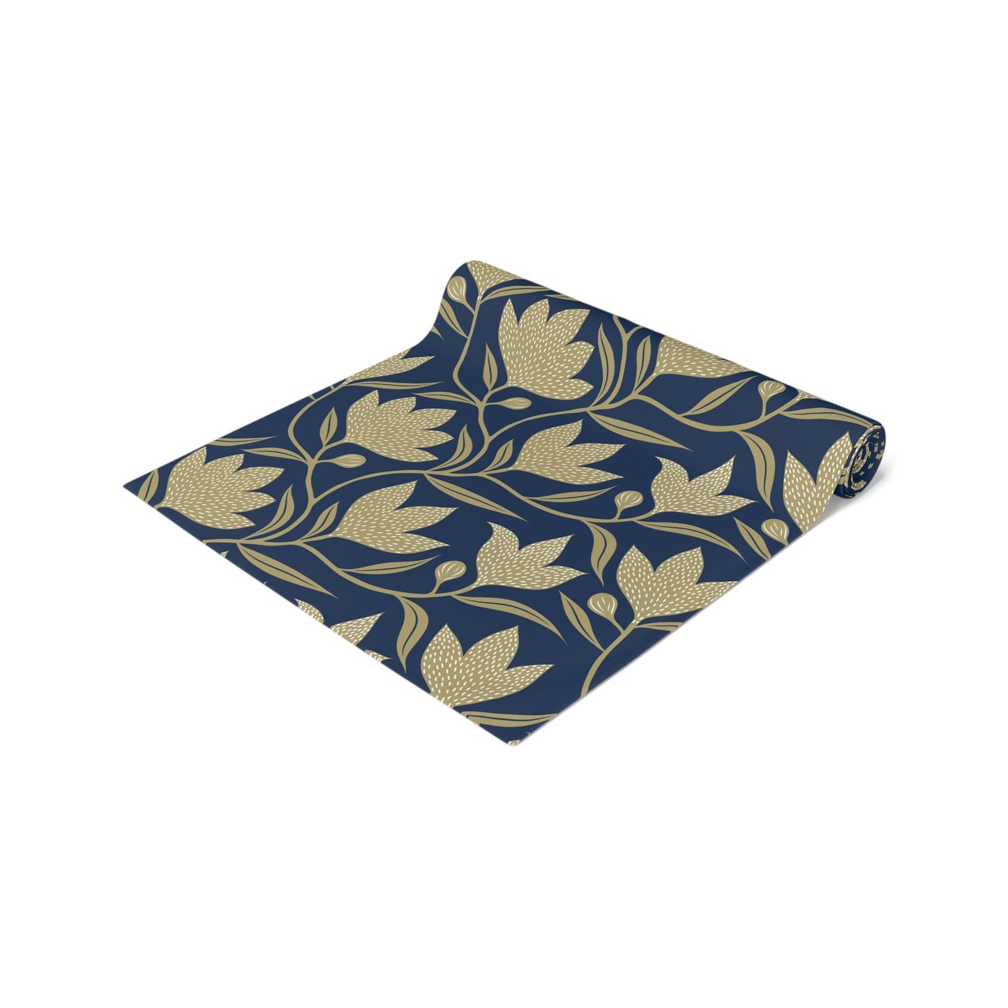 Table Runner | Blue & Gold | Magnolia