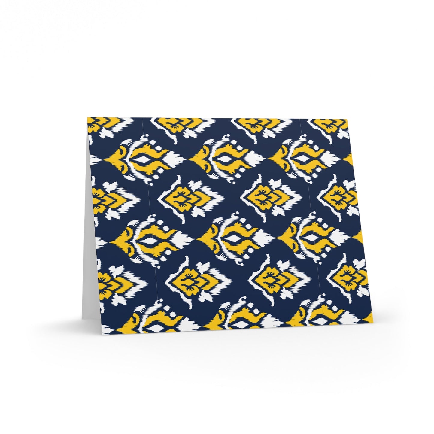 Notecards | Yellow & Blue | Ikat