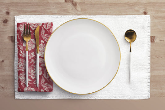 Napkin 4-set | Tuscaloosa, Alabama | Peony